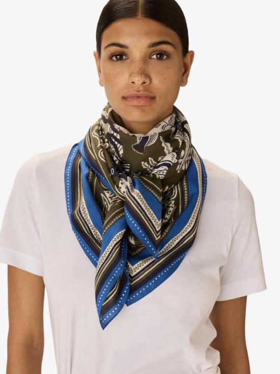  이누이 에디션 머플러/스카프 이노우이 에디션 스퀘어 100 넵튠 스카프 - INOUI EDITION