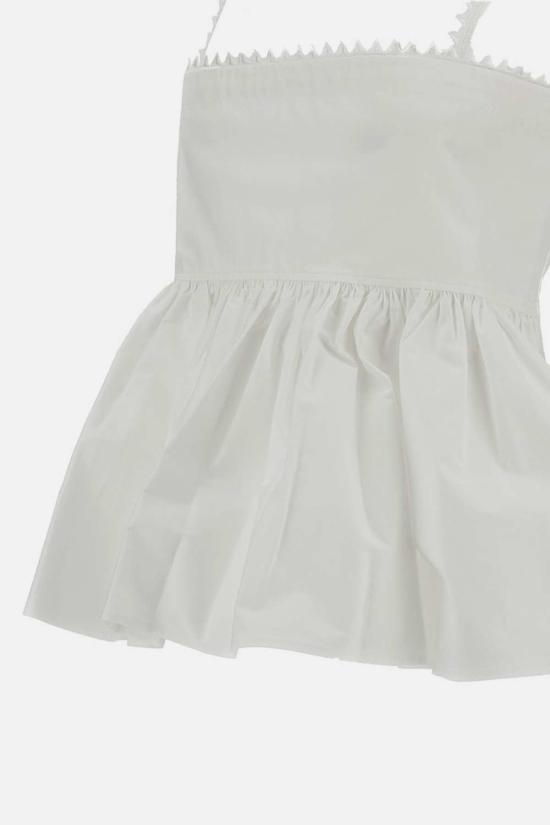  자크뮈스 블라우스 트라베르신 탑 화이트 - JACQUEMUS