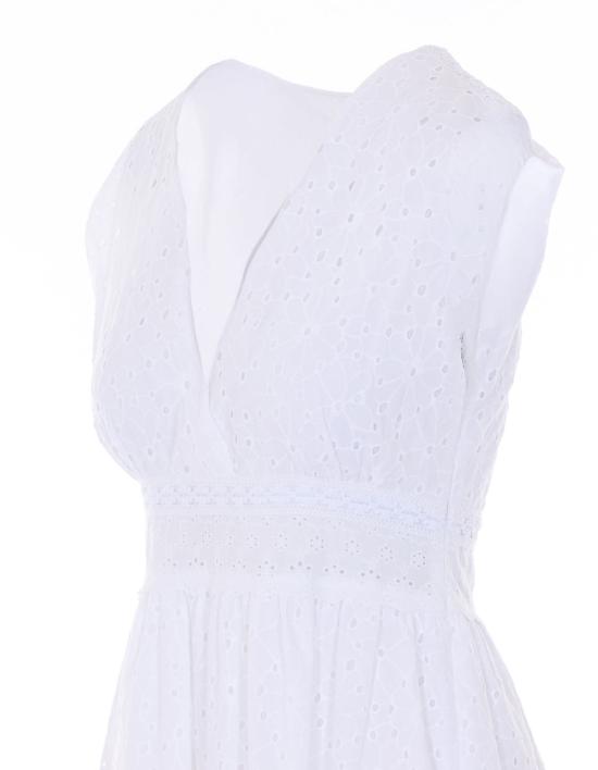  트윈셋 롱 원피스 롱 드레스 화이트 - TWINSET