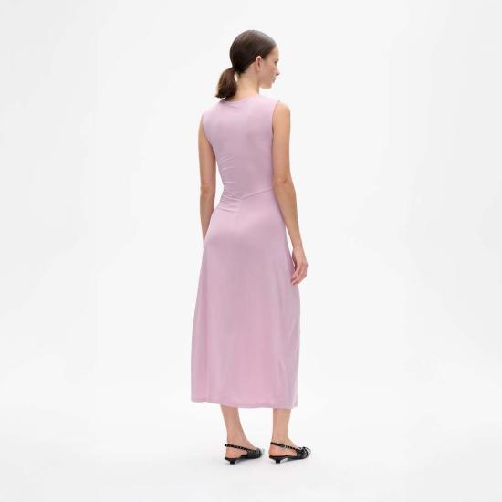  바움 운드 페르드가르텐 롱 원피스 Baum Und Pferdgarten Jitske 드레스 모브 - BAUM UND PFERDGARTEN