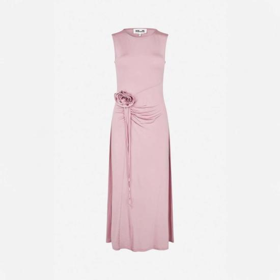  바움 운드 페르드가르텐 롱 원피스 Baum Und Pferdgarten Jitske 드레스 모브 - BAUM UND PFERDGARTEN