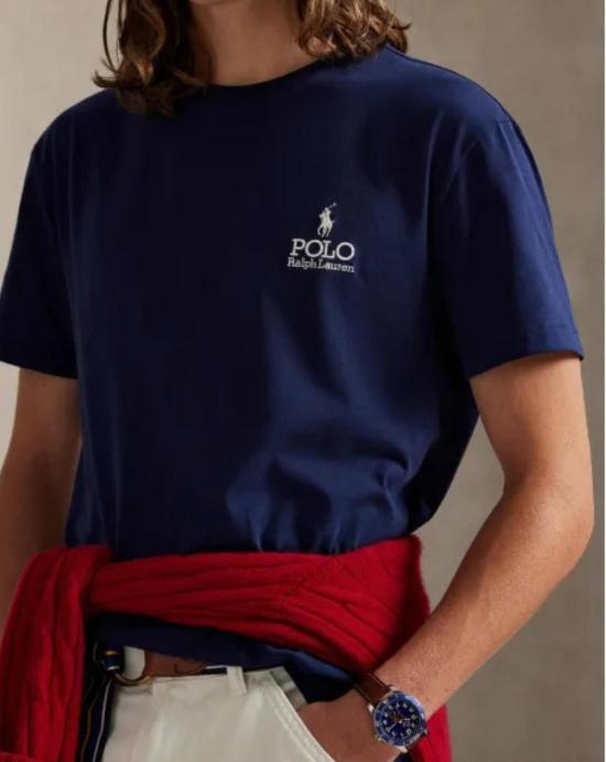 26SS 폴로 랄프로렌 반팔 티셔츠 710981136009 NEWPORT NAVY Blue - POLO RALPH LAUREN