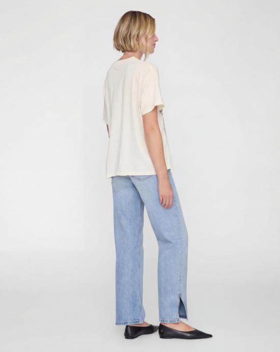 26SS 애니빙 셔츠 A0812078 OFW1OFF WHITE Beige - ANINE BING