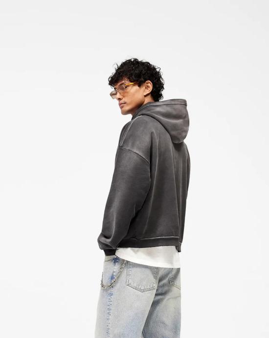 26SS 리프레젠트 후드 티셔츠 MLM100686 04 Stained black - REPRESENT