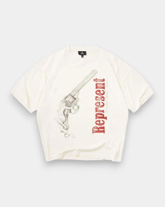 26SS 리프레젠트 셔츠 MLM100682 30 Buttercream