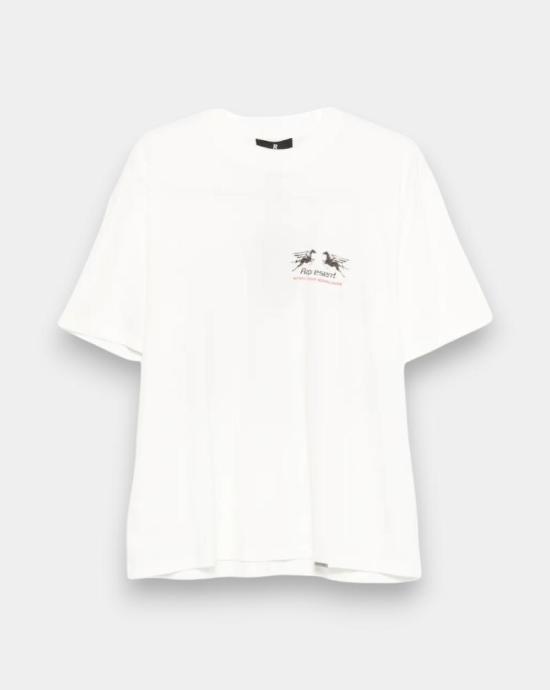 26SS 리프레젠트 셔츠 MLM100768 72 Flat white