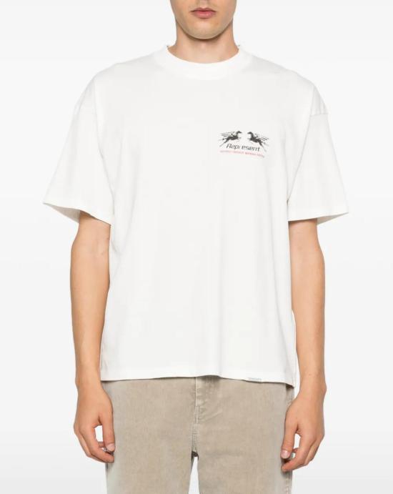 26SS 리프레젠트 셔츠 MLM100768 72 Flat white - REPRESENT