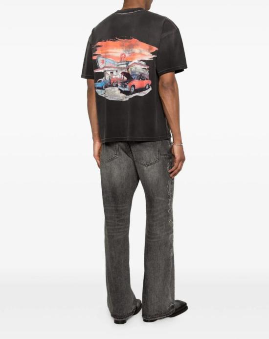 26SS 리프레젠트 셔츠 MLM100768 04 Stained black - REPRESENT