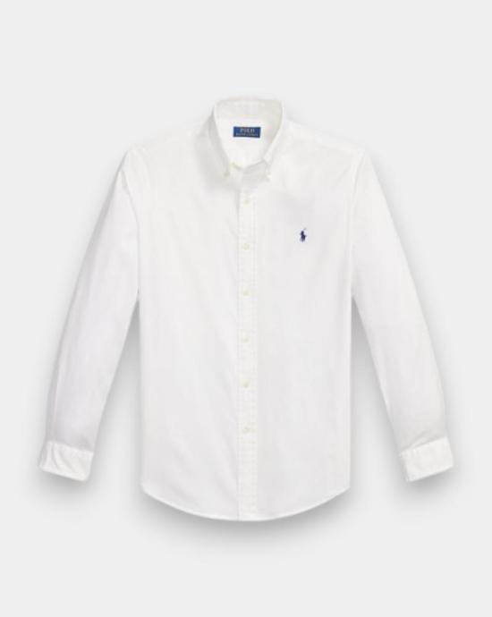 26SS 폴로 랄프로렌 긴팔 셔츠 710B20512003 WHITE White