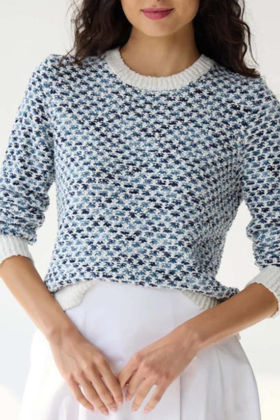  어텀 캐시미어 스웨터 가을 캐시미어 스페이스 다이 스티치