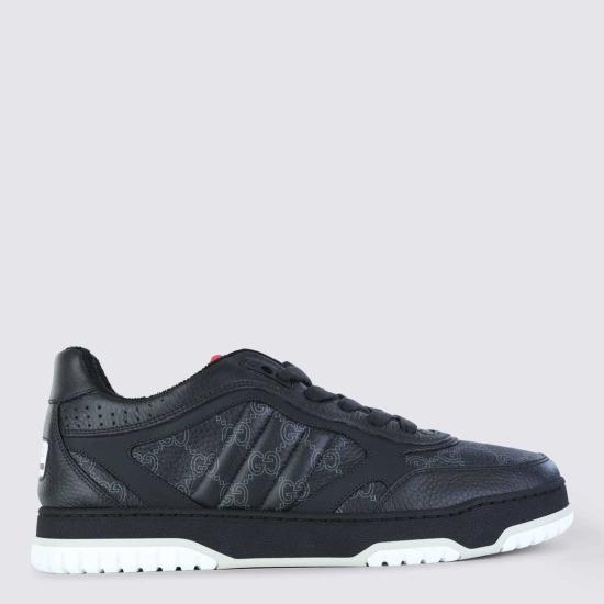  구찌 스니커즈 가죽  블랙