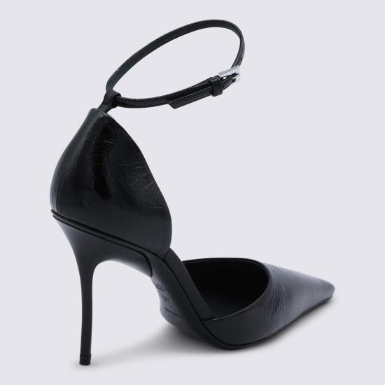  알라이아 힐/펌프스 도르세이 90 펌프스 블랙 - ALAIA