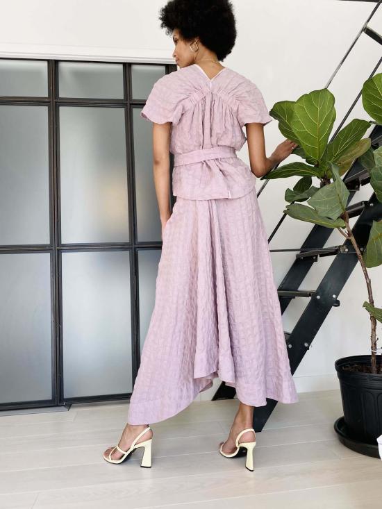  예세이트 롱 원피스 예사엣 말렛 탑 - YESAET