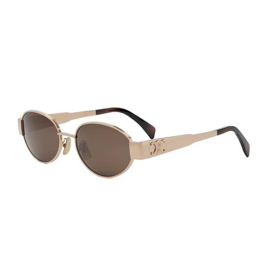  셀린느 안경 CL40235 U 메탈 트리옹프 28 E 선글라스 오로 로사 - CELINE