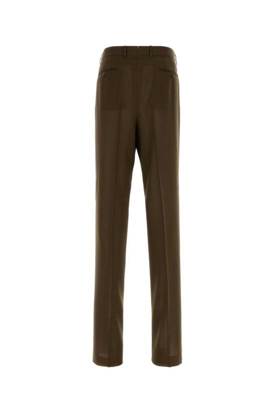 톰포드 수트 팬츠 톰 포드 브라운 울 팬츠 - TOMFORD