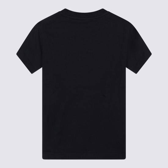  [키즈] 펜디 티셔츠 키즈 코튼 티셔츠 블루 - FENDI