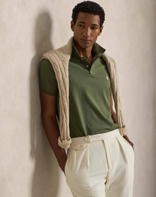 26SS 폴로 랄프로렌 폴로 티셔츠 710680784518 GARDEN TRAIL C8125 Green - POLO RALPH LAUREN