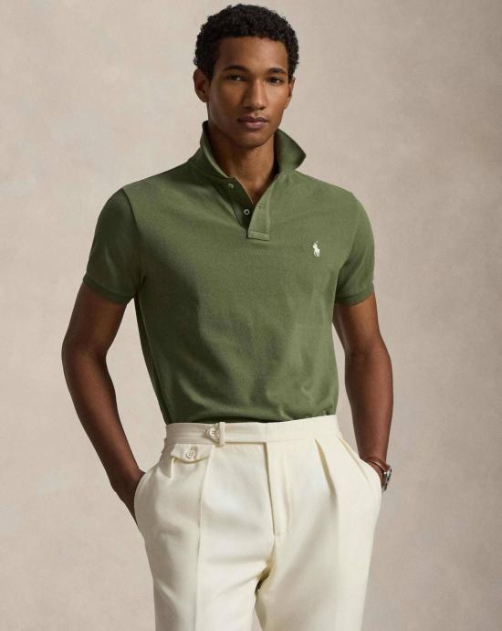 26SS 폴로 랄프로렌 폴로 티셔츠 710680784518 GARDEN TRAIL C8125 Green - POLO RALPH LAUREN