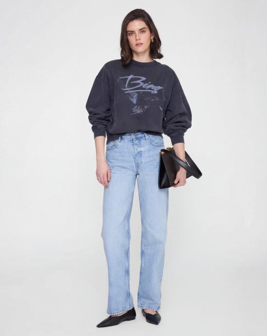 26SS 애니빙 스웨터 A0812161WBL WASHED BLACK Black - ANINE BING