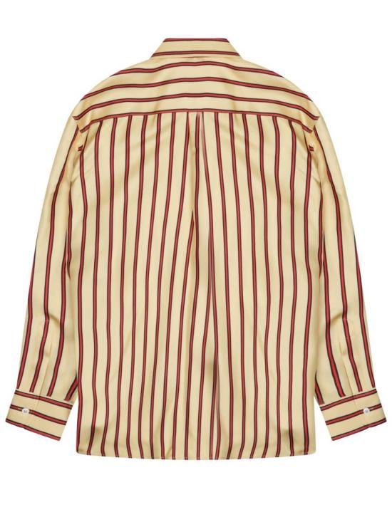  셀린느 셔츠 카미시아 인 세타 셔츠 옐로우 - CELINE