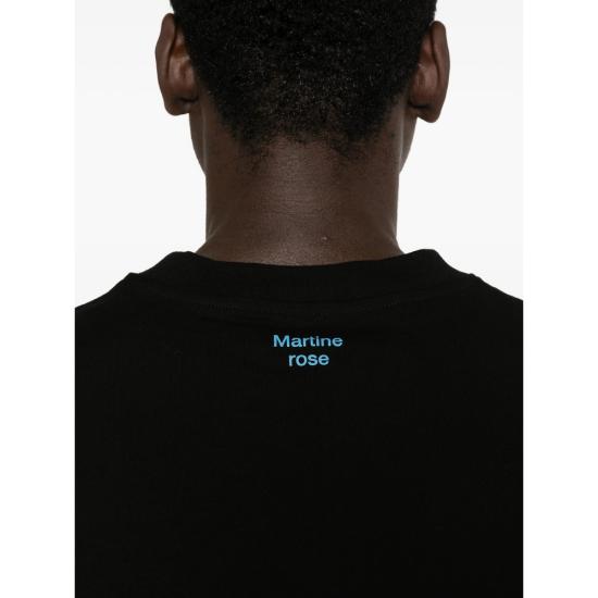 26SS 마틴로즈 반팔 티셔츠 621JE06001E BLK BLACK - MARTINE ROSE