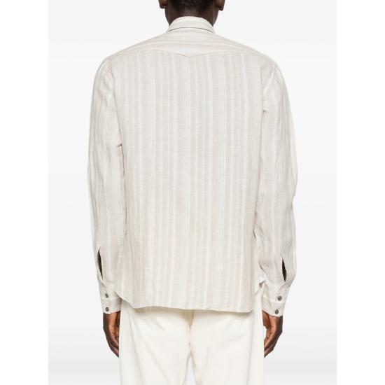 26SS 발바 긴팔 셔츠 54041 0002 NEUTRALS WHITE - BARBA