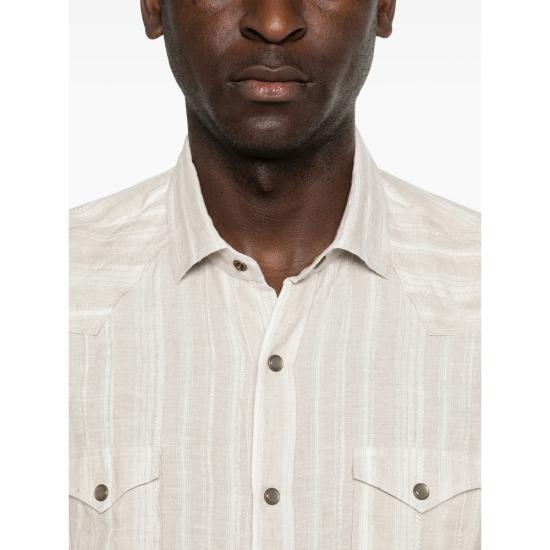 26SS 발바 긴팔 셔츠 54041 0002 NEUTRALS WHITE - BARBA