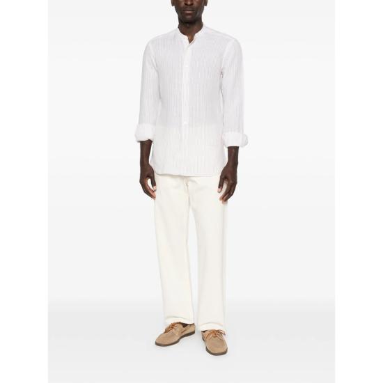 26SS 발바 긴팔 셔츠 54034 0004 WHITE NEUTRALS - BARBA