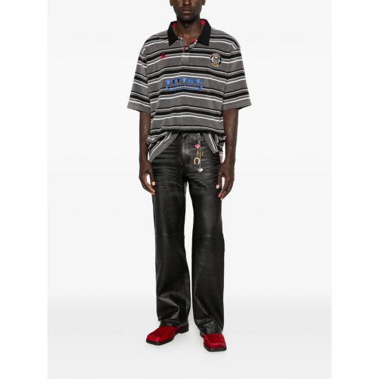 26SS 마틴로즈 폴로 티셔츠 674JE09059 GRY GREY BLACK - MARTINE ROSE