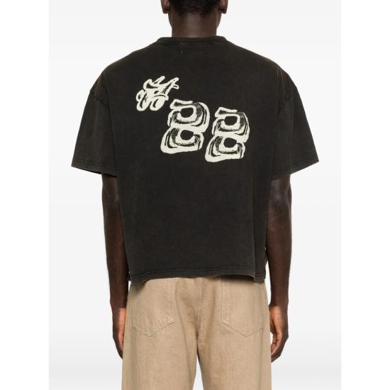 26SS 오너 더 기프트 반팔 티셔츠 HTG260190 BLACK - HONOR THE GIFT