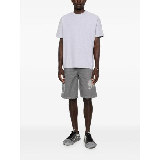 26SS 지씨디에스 데님 숏팬츠 C1MWQL222D069 GREWH GREY - GCDS