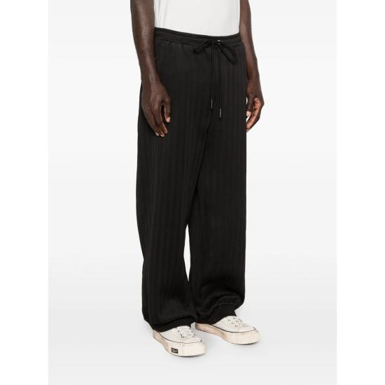 26SS 매드프렌지 트레이닝/조거 팬츠 STRIPED TRACK PANT BLACK - MADFRENZY