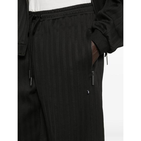 26SS 매드프렌지 트레이닝/조거 팬츠 STRIPED TRACK PANT BLACK - MADFRENZY