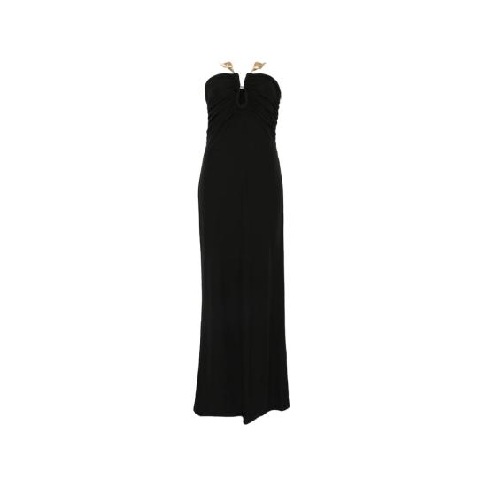 26SS 컬트 가이아 롱 원피스 DR32668YV3400 EMIR BLACK