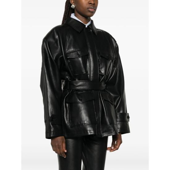 26SS 더프랭키샵 가죽 자켓 KELIA BLACK - THE FRANKIE SHOP