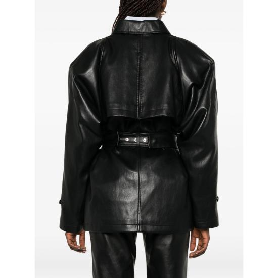 26SS 더프랭키샵 가죽 자켓 KELIA BLACK - THE FRANKIE SHOP