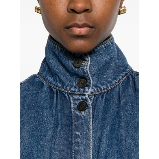 26SS 이로 데님 셔츠 JULIE WM16 DEN10 BLUE - IRO