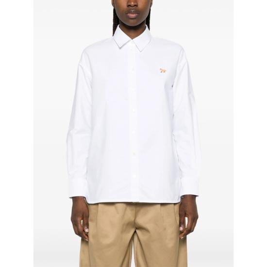 26SS 메종키츠네 셔츠 QW00413WC5062 WHITE - MAISON KITSUNE