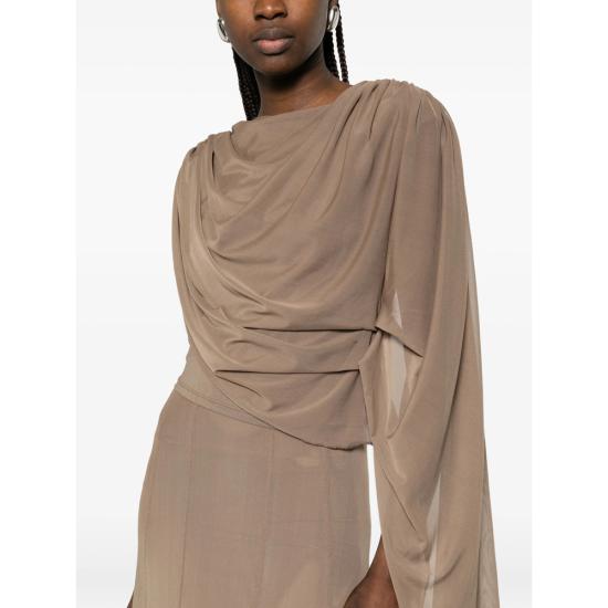 26SS 게스투즈 미디 원피스 10911139 MADDIN ERMIN NEUTRALS - GESTUZ