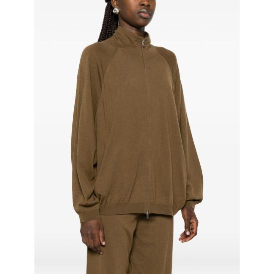 26SS 더프랭키샵 가디건 BAXE DKCAM BROWN - THE FRANKIE SHOP