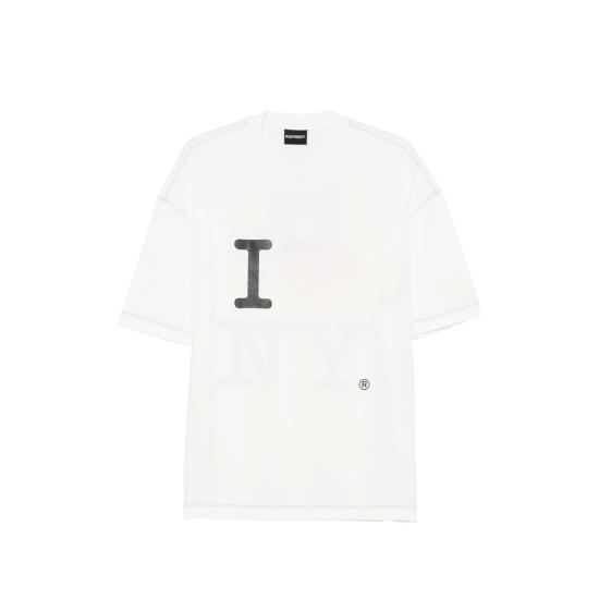 26SS 매드프렌지 반팔 티셔츠 I LOVE NY WHITE