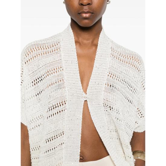 26SS 빠니깔레 가디건 D380494C 0205 NEUTRALS - Panicale