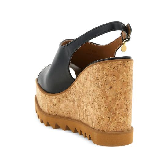 26SS 스텔라 맥카트니 샌들 810687 AP0AM0 1000 BLACK - STELLA MCCARTNEY