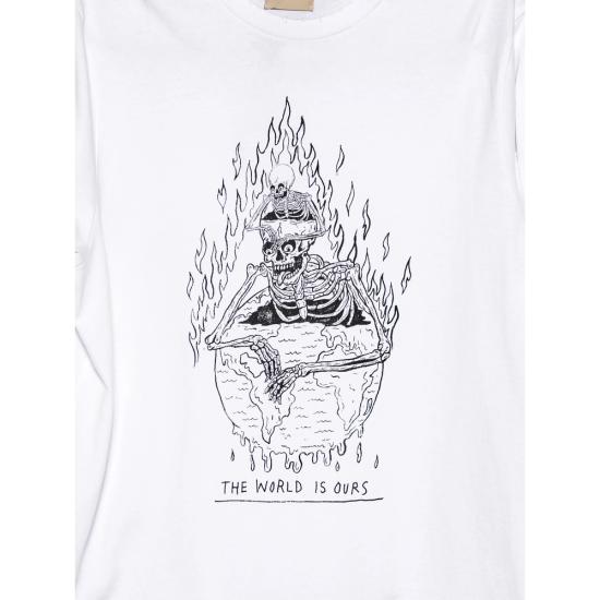 26SS [키즈] 갤러리 디파트먼트 티셔츠 TOP005 CLWH WHITE - GALLERY DEPT