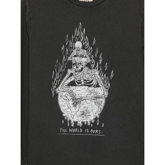 26SS 갤러리 디파트먼트 긴팔 티셔츠 TOP005 VINBK BLACK - GALLERY DEPT