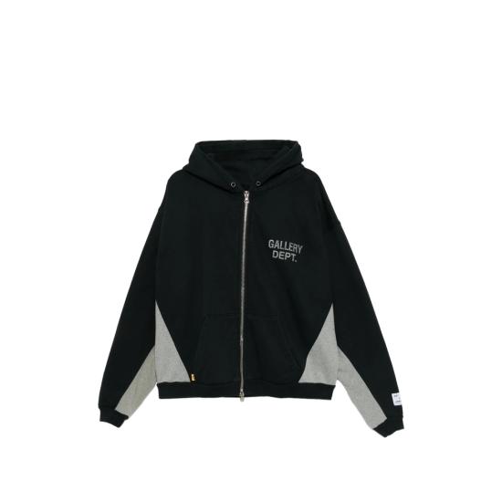 26SS 갤러리 디파트먼트 후드 티셔츠 OUT006 WBKHG BLACK GREY