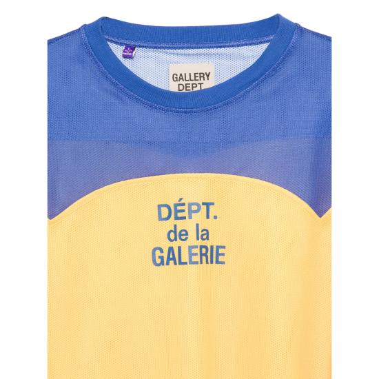 26SS 갤러리 디파트먼트 긴팔 티셔츠 TOP033 GOYEB YELLOW BLUE - GALLERY DEPT