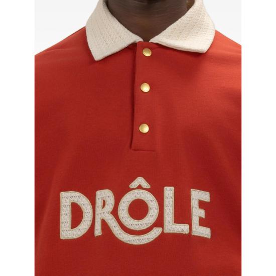 26SS 드롤드무슈 폴로 티셔츠 K PL168 CO127 DKRED - DROLE DE MONSIEUR
