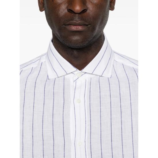 26SS 브루넬로 쿠치넬리 셔츠 MM6860627 C110 WHITE - BRUNELLO CUCINELLI