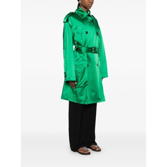 26SS 드리스 반 노튼 트렌치 코트 3304 010287 604 GREEN - DRIES VAN NOTEN